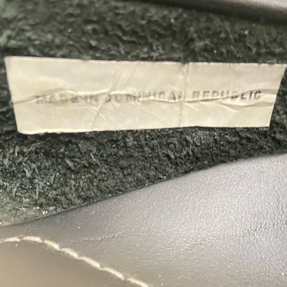 Men’s MSM handmade premium black leather slip on penny loafers overstitched sz 9 - Picture 7 of 10